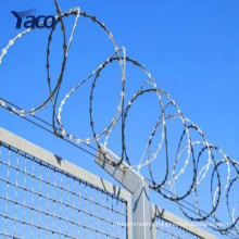 High quality concertina razor barbed wire prison fence